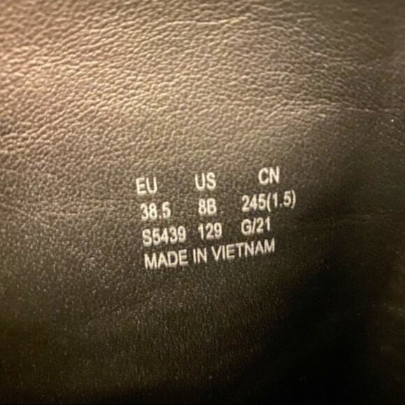 Stuart Weitzman Gillian 60 Over The Knee Leather Boot Size 38.5 / US 8 - Picture 9 of 12